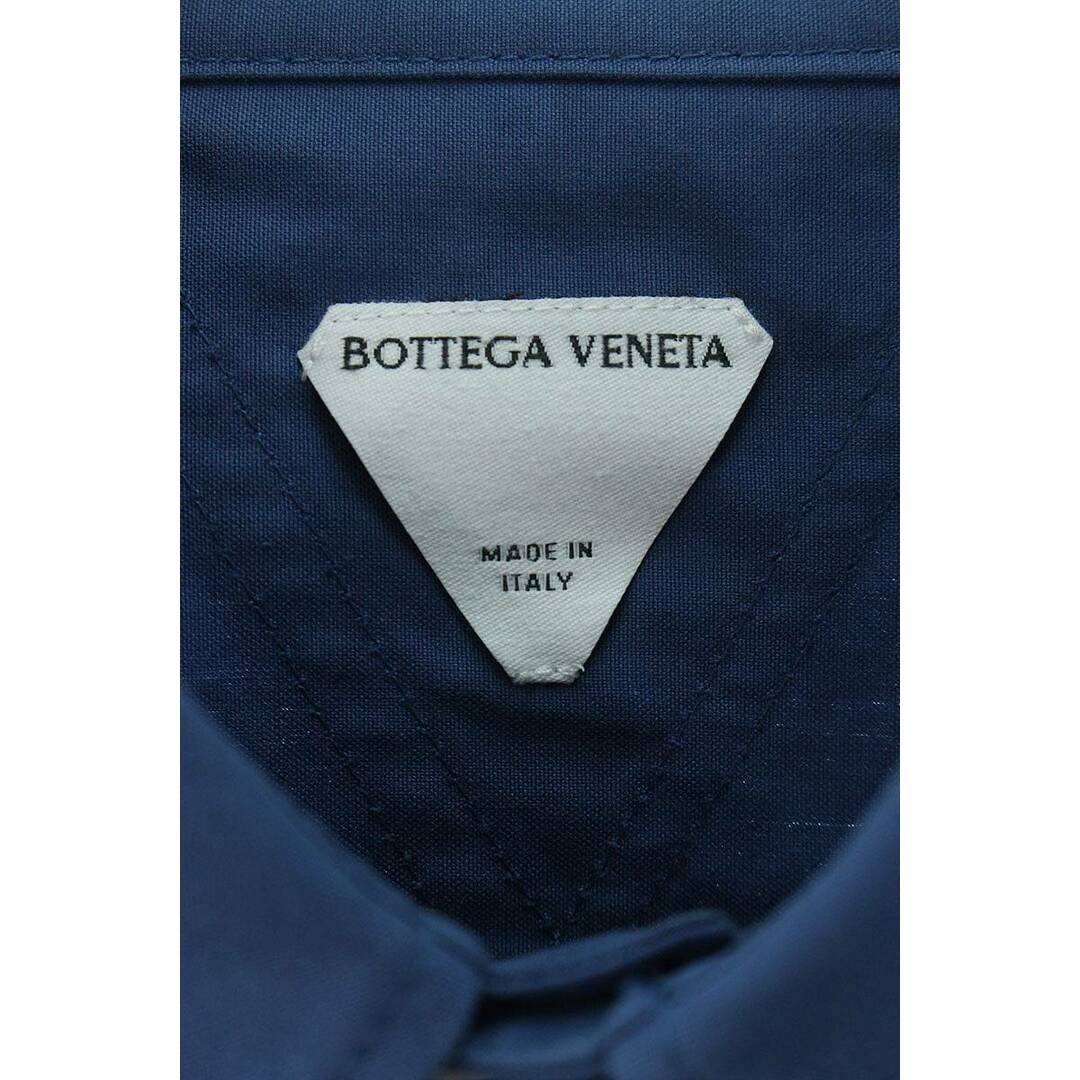 ボッテガヴェネタ  735037 V2BL0 サイドレースアップ半袖シャツ メンズ 48