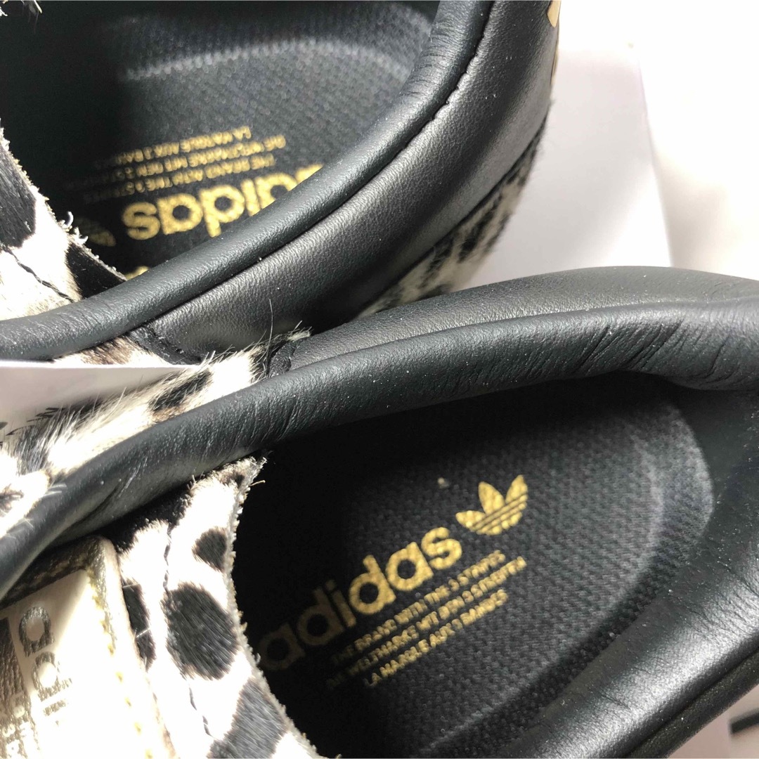 adidas(アディダス)の【新品】アディダス スーパースター スニーカー 厚底 レオパード 23.5 レディースの靴/シューズ(スニーカー)の商品写真