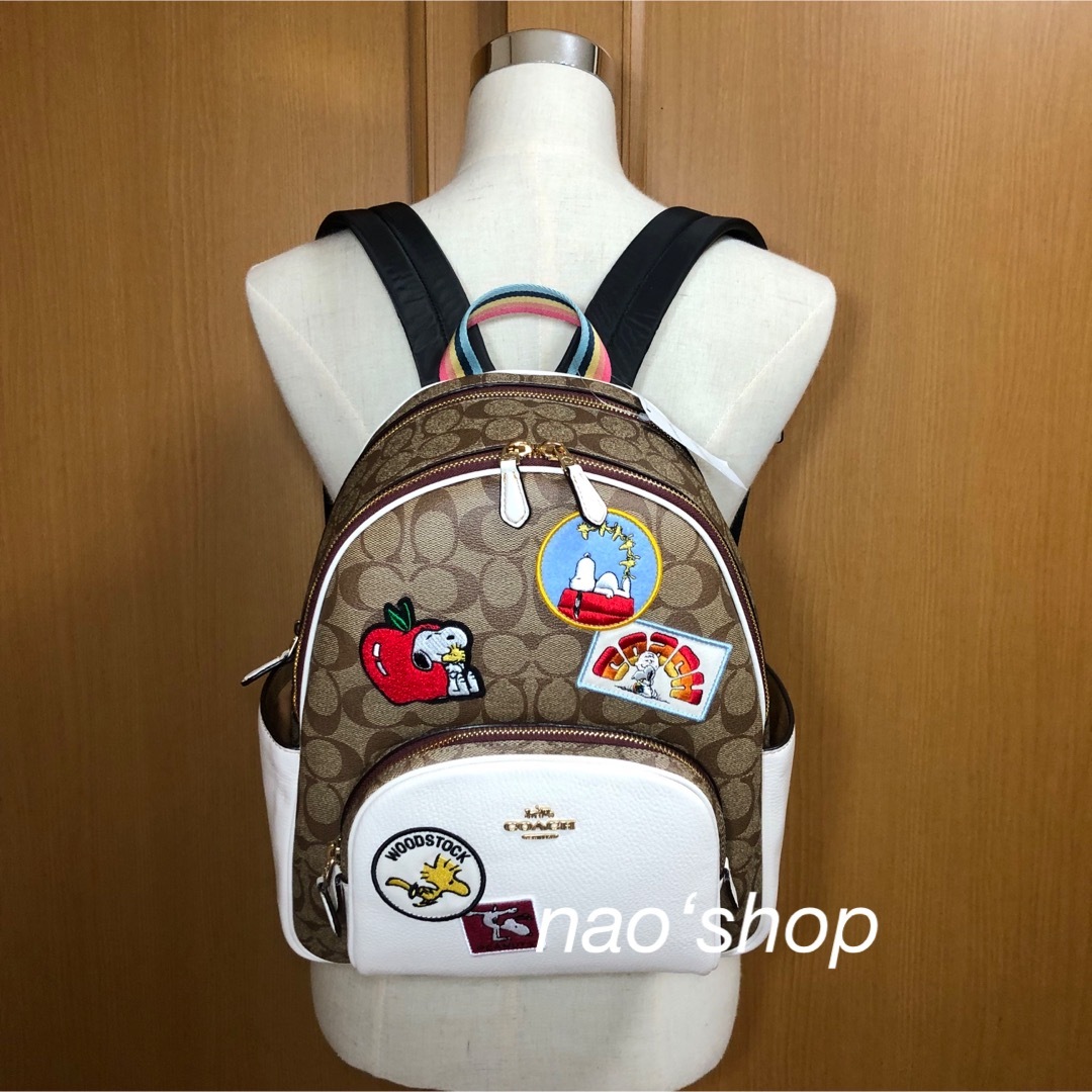 【新品未使用！】コーチ(COACH)×スヌーピー(PEANUTS) バックパック