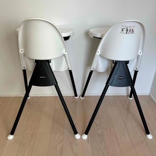 BABYBJORN - ベビービョルン ハイチェア ハーネスなし 2脚セット 双子