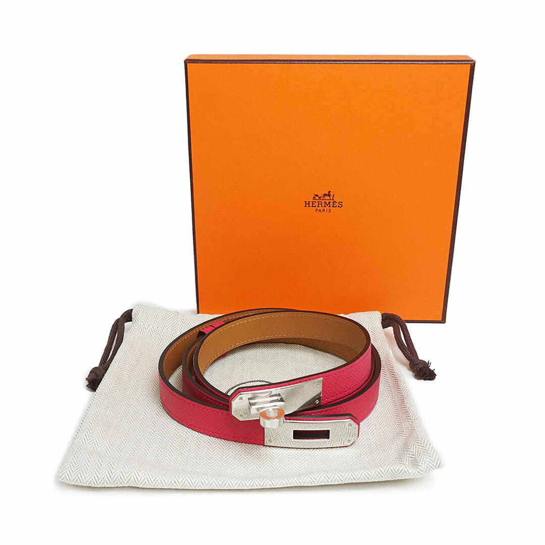 超激得定番rose様　エルメス HERMES 新品 ケリー18 ベルト　ローズゴールド 小物