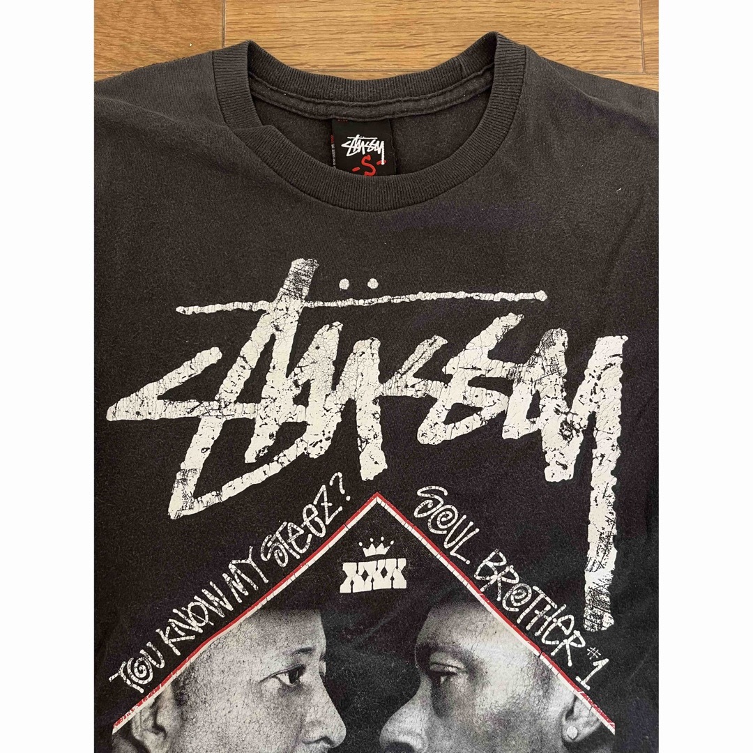 新品 STUSSY x MANHATTAN RECORDS Tシャツ L 黒