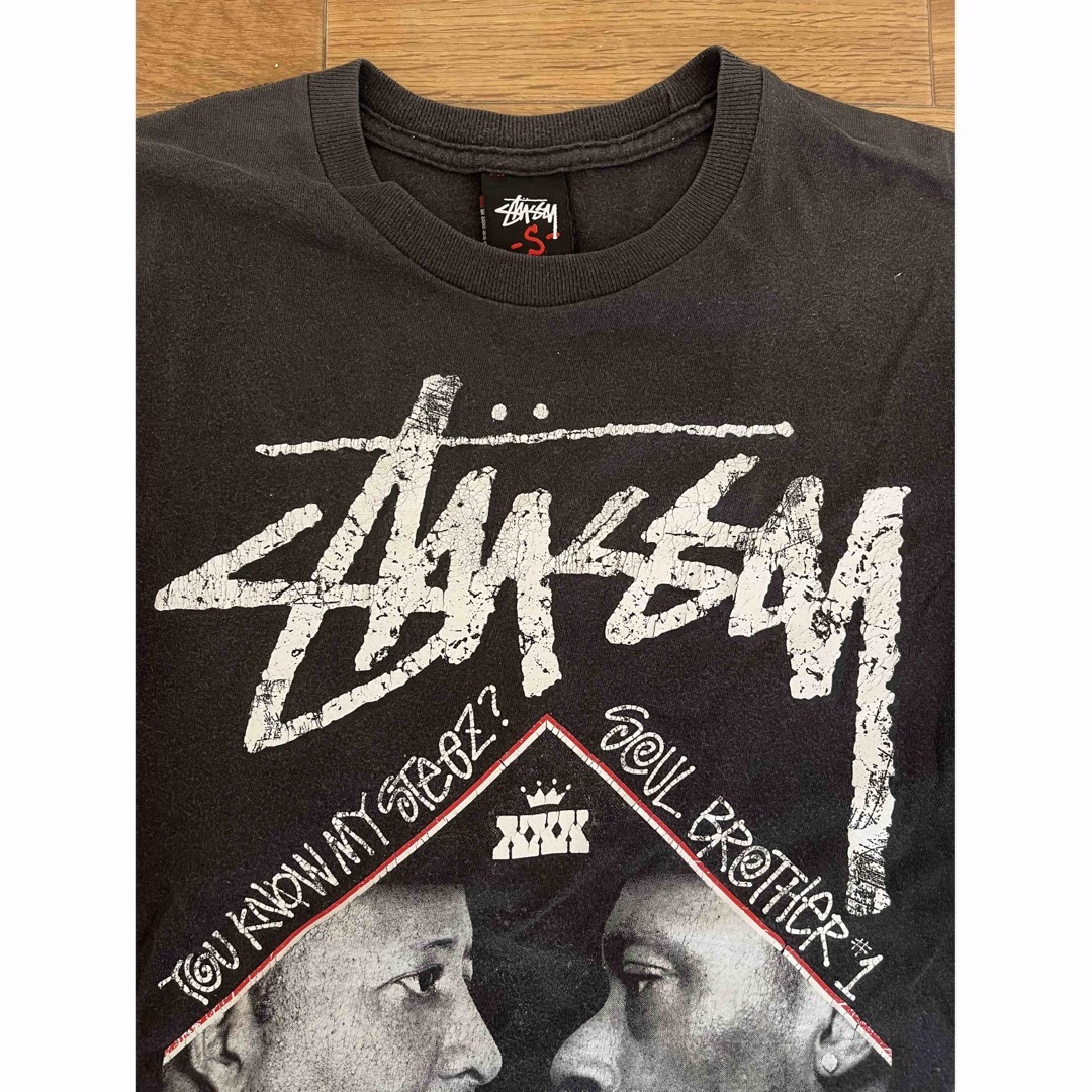 STUSSY(ステューシー)のStussy x マンハッタンレコード ブラック Hip Hop Tシャツ メンズのトップス(Tシャツ/カットソー(半袖/袖なし))の商品写真