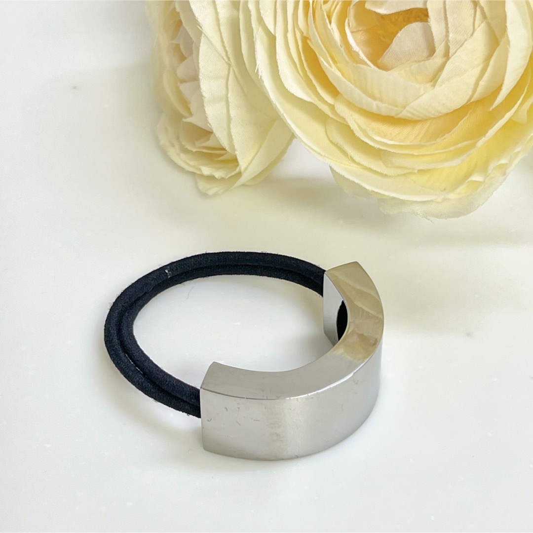 colette malouf - コレットマルーフ❤️美品❤️メタルシルバーポニー