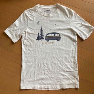 エルエルビーン(L.L.Bean)の【L.L.Bean】エルエルビーン　キャンピングカー柄コットンTシャツ(Tシャツ(半袖/袖なし))