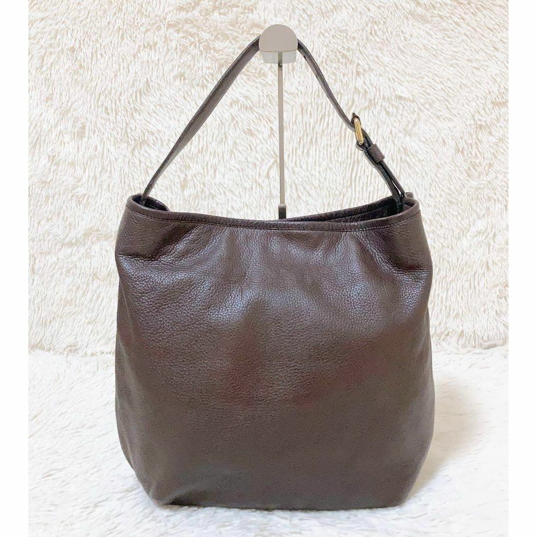 ✨美品✨MaxMara マックスマーラ シボ レザー ワンショルダーバッグ 2