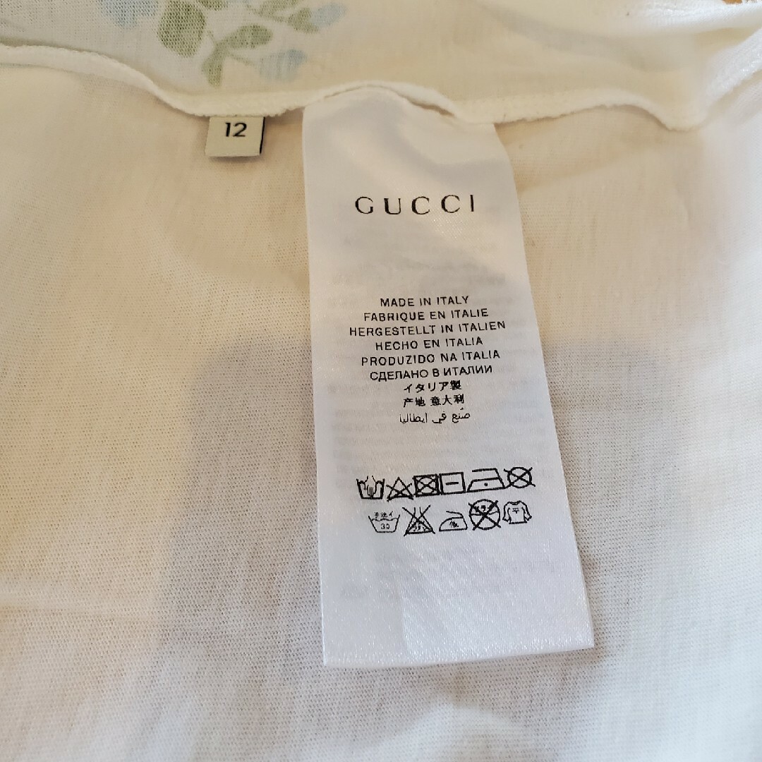 Gucci(グッチ)のGUCCIチルドレンTシャツ　12Y　size約140～150 キッズ/ベビー/マタニティのキッズ服女の子用(90cm~)(Tシャツ/カットソー)の商品写真