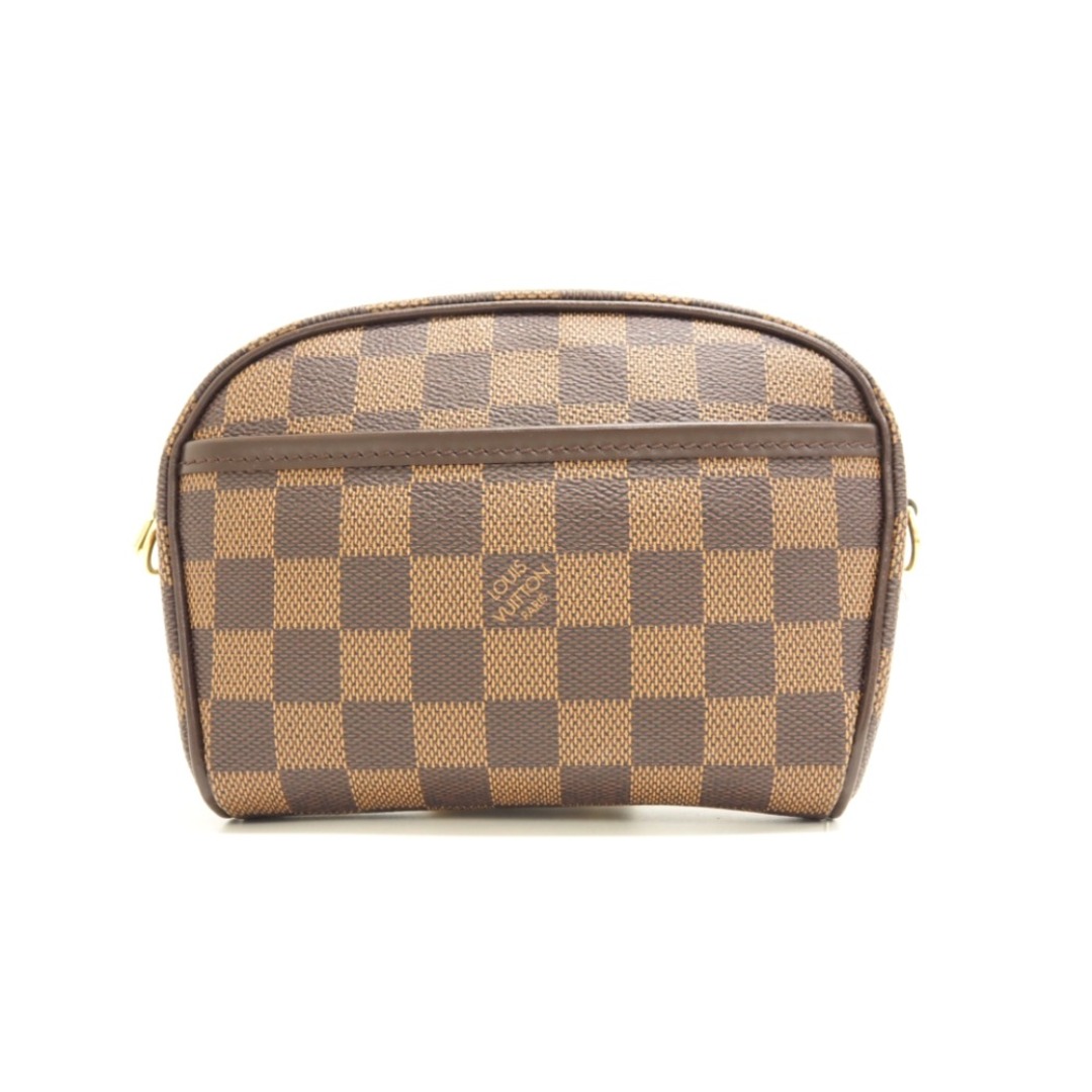 ルイヴィトン LOUIS VUITTON ポシェット
 ダミエ イパネマ 2WAY ショルダーバッグ N51296 ブラウン小キズスレコーナー