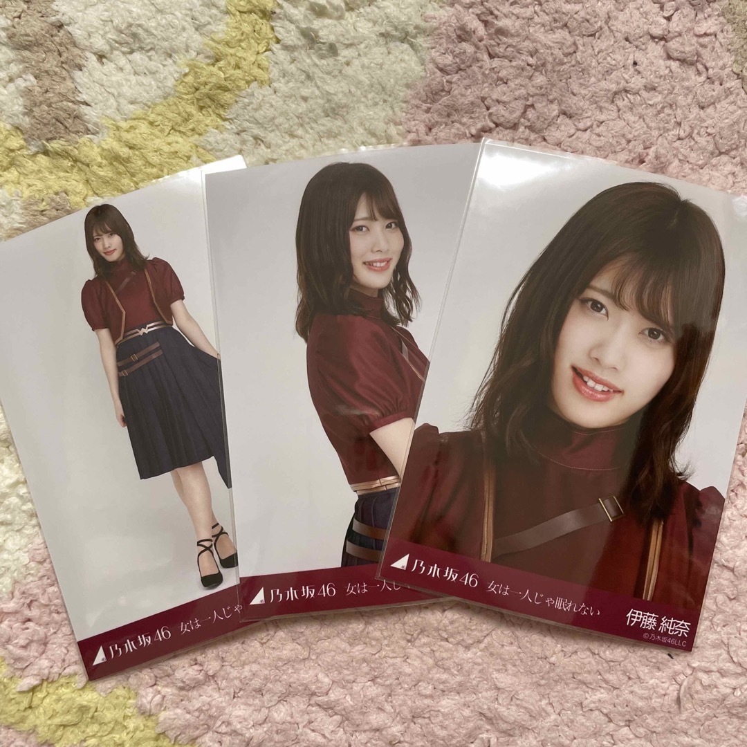 乃木坂46 女は一人じゃ眠れない 生写真 伊藤純奈 コンプリート コンプ | フリマアプリ ラクマ