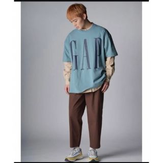 ギャップ(GAP)のお値下げ。未使用　GAPロゴ イージーTシャツ(Tシャツ/カットソー(半袖/袖なし))