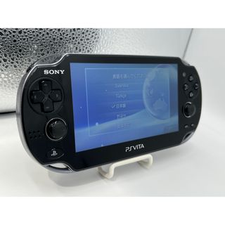 プレイステーションヴィータ(PlayStation Vita)の【動作品】PlayStation Vita PCH-1100 ブラック 本体(携帯用ゲーム機本体)