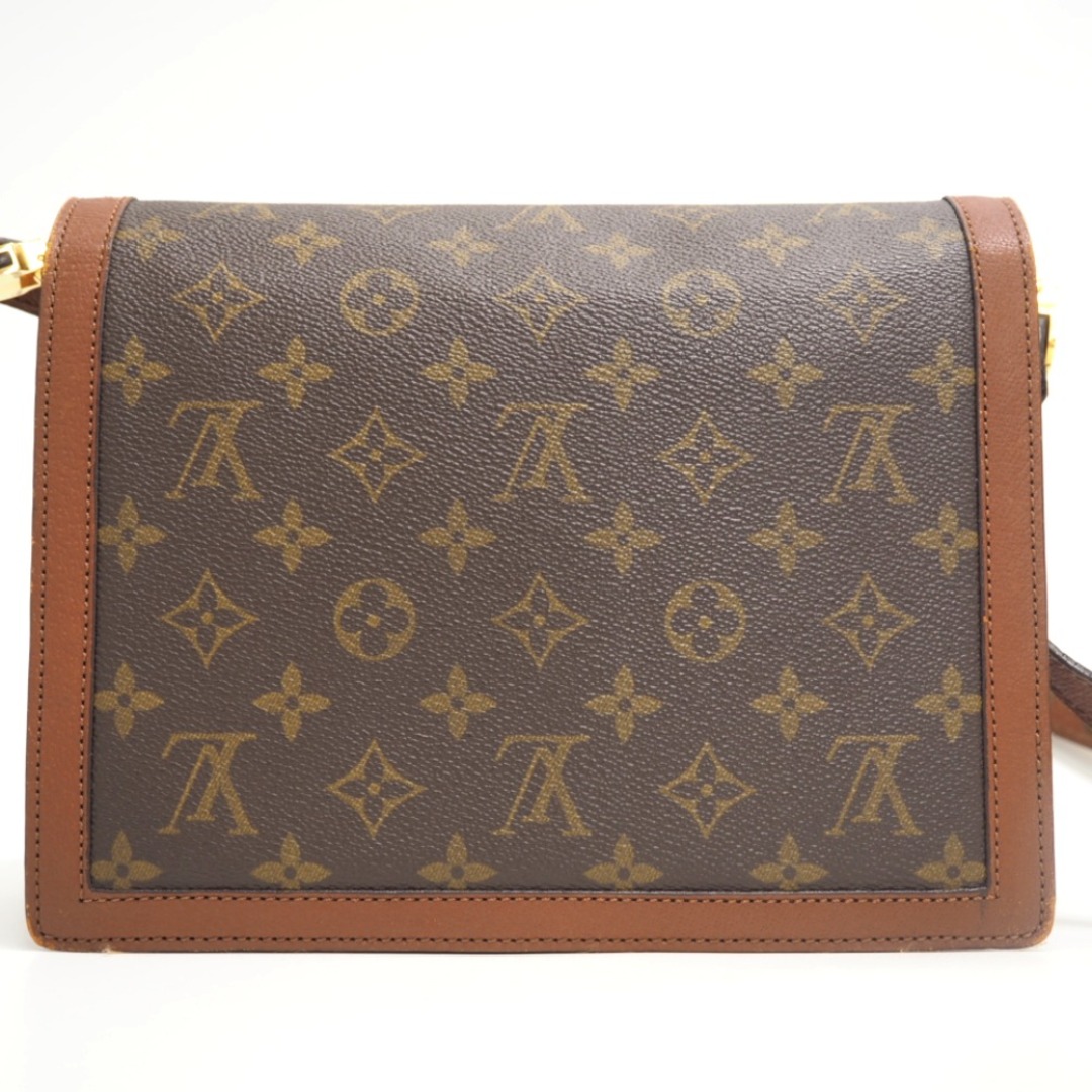 ルイヴィトン LOUIS VUITTON ショルダーバッグ
 モノグラム ドーフィーヌ LVロゴ M51410 ブラウン 1