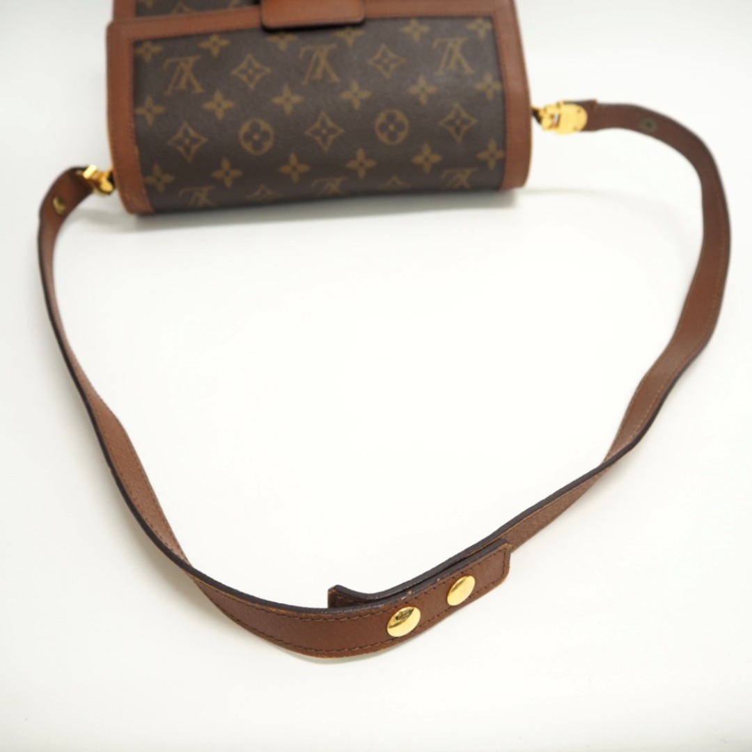 ルイヴィトン LOUIS VUITTON ショルダーバッグ
 モノグラム ドーフィーヌ LVロゴ M51410 ブラウン 5