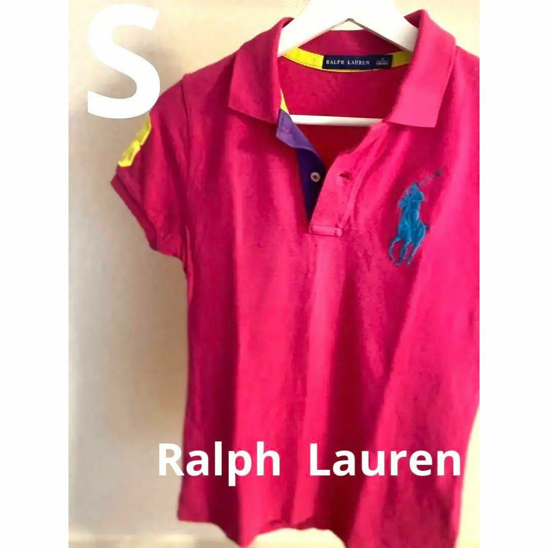 POLO（RALPH LAUREN）(ポロ)のポロラルフローレン　ビックポニーポロシャツ レディースのトップス(Tシャツ(半袖/袖なし))の商品写真