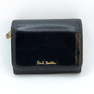 ポールスミス(Paul Smith)のPaul Smith ポールスミス 二つ折り財布 メンズ ブラック(折り財布)