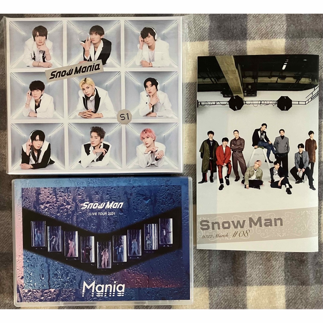 Snow Mania S1、LIVE TOURMania DVD、FC会報#08