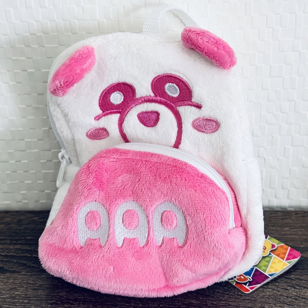 AAA(トリプルエー)の【新品未使用】AAA えーパンダ 時計 ぬいぐるみキーホルダー エンタメ/ホビーのタレントグッズ(アイドルグッズ)の商品写真