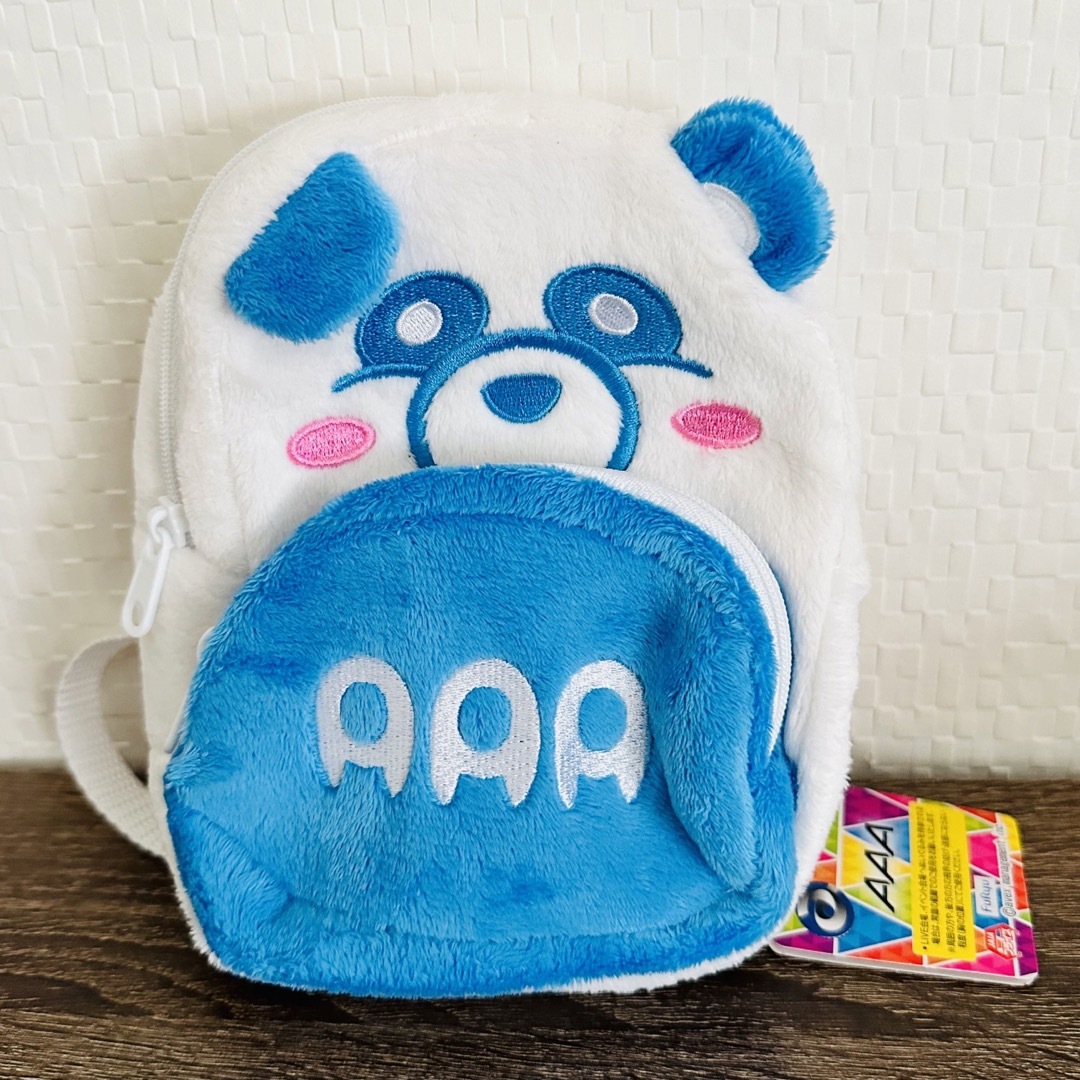 AAA(トリプルエー)の【新品未使用】AAA えーパンダ ぬいぐるみ ポーチ エンタメ/ホビーのタレントグッズ(アイドルグッズ)の商品写真