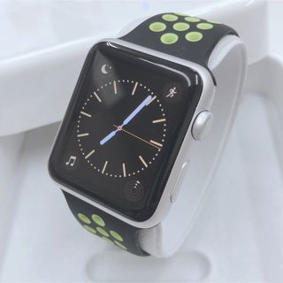 アップルウォッチ(Apple Watch)の新品 アップルウォッチ 42mm シルバー SPORT Apple 本体(その他)