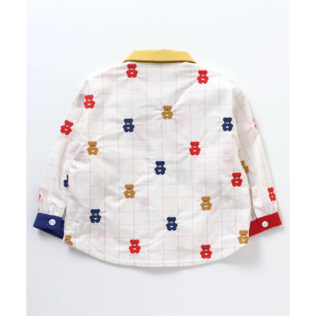 apres les cours アプレレクール tiny bear 2柄シャツ チェック柄 100の通販 by miii☆ apres les cours アプレレクール tiny bear シャツ