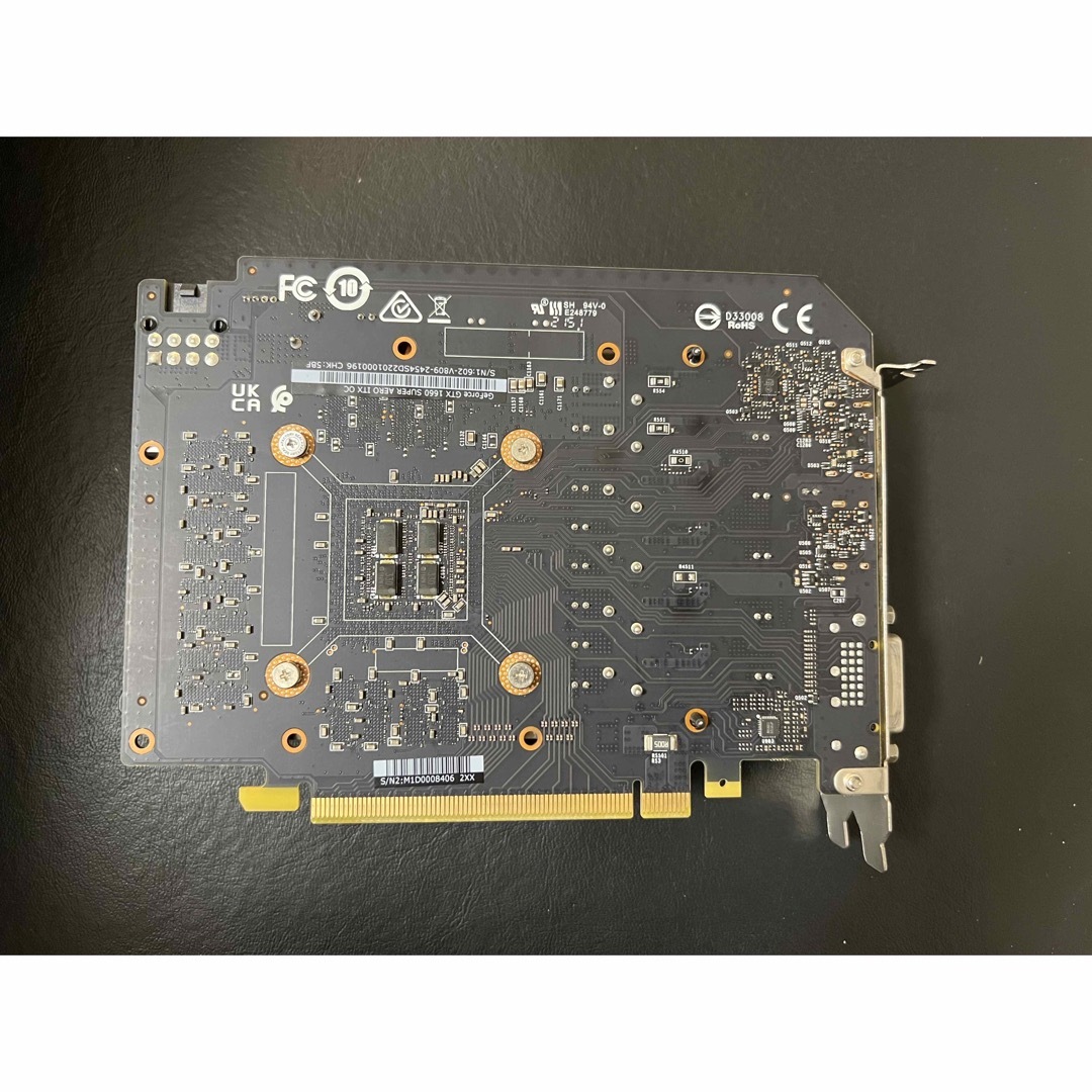 MSI GEFORCE GTX 1660 SUPER AERO ITX OCの通販 by Mimi|ラクマ