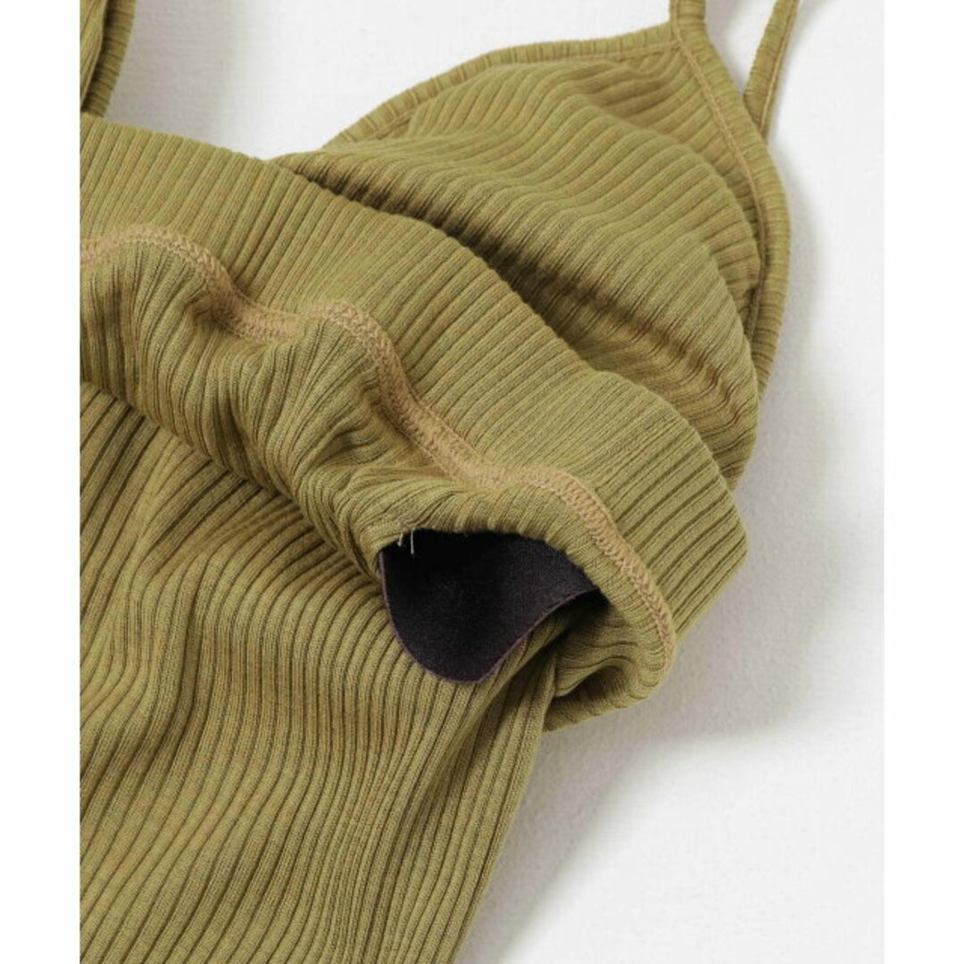 URBAN RESEARCH(アーバンリサーチ)の【D Green】HAKUJI Supima silk bra camisole レディースのトップス(キャミソール)の商品写真