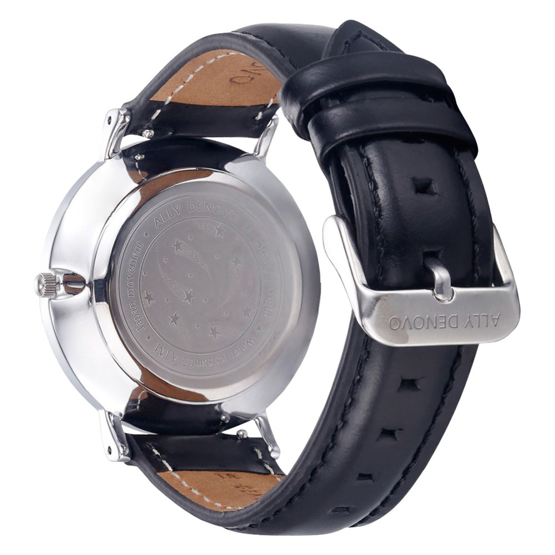 ALLY DENOVO(アリーデノヴォ)の【新品】アリーデノヴォ ALLY DENOVO 腕時計 レザーベルト レディース 時計 スターリーナイト Starry Night 36mm AF5017.1 レディースのファッション小物(腕時計)の商品写真