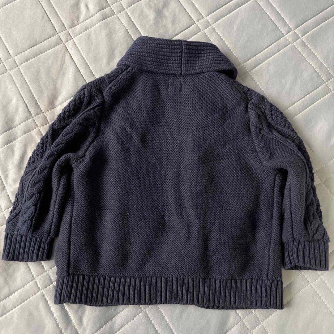 babyGAP(ベビーギャップ)のギャップベビー12-18Mニットカーディガン キッズ/ベビー/マタニティのベビー服(~85cm)(ニット/セーター)の商品写真