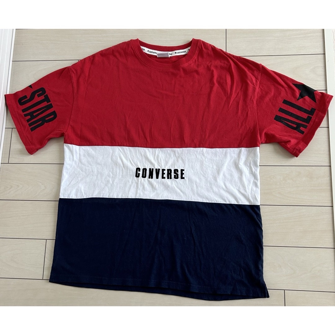 CONVERSE(コンバース)のコンバース　converse Tシャツ　Mサイズ　レディース　 レディースのトップス(Tシャツ(半袖/袖なし))の商品写真