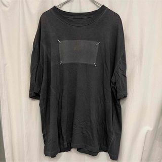 マルタンマルジェラ(Maison Martin Margiela)のメゾンマルジェラ フロントステッチTシャツ チャコール 48 中古品(Tシャツ/カットソー(半袖/袖なし))