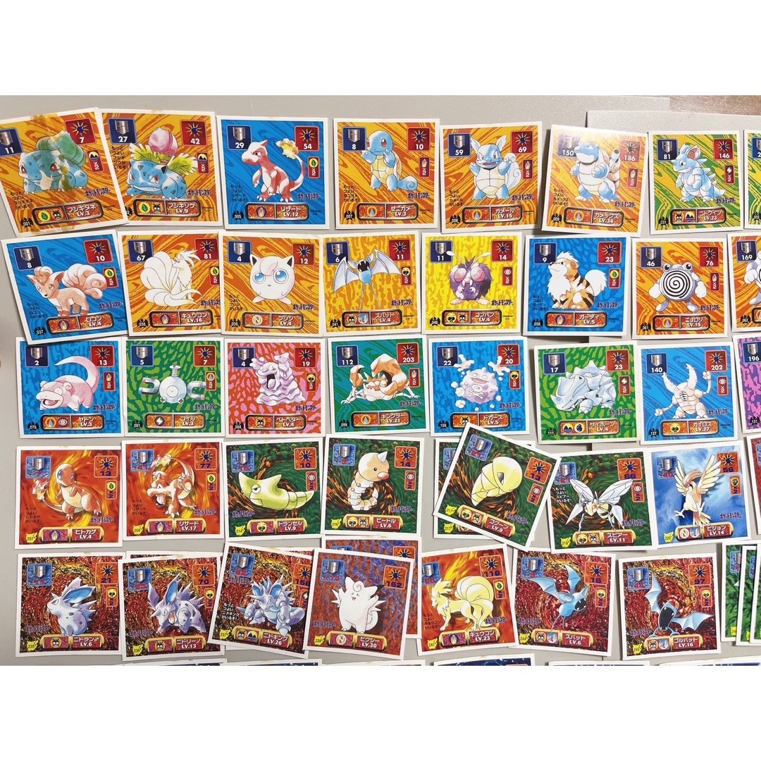 初代ポケモンシール列伝。まとめうり。 - キャラクターグッズ 初代ポケモンシール列伝。まとめうり。 - キャラクターグッズ