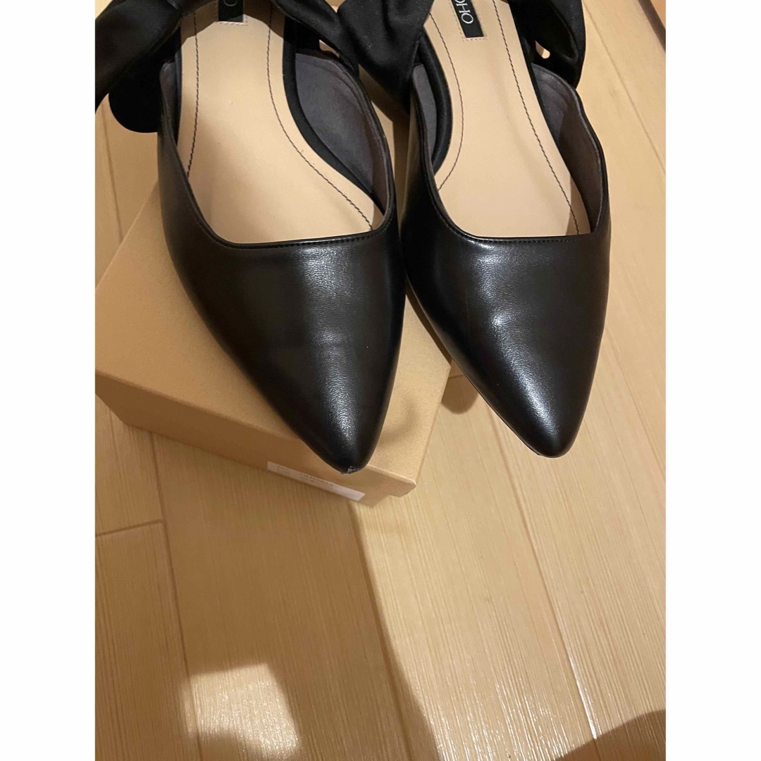 ohga リボンミュール 新品 本革-