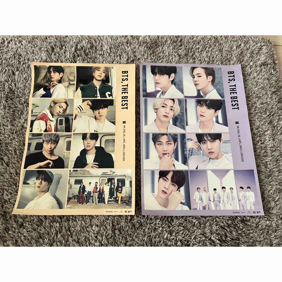 防弾少年団(BTS)(ボウダンショウネンダン)のBTS THE BEST  ステッカー エンタメ/ホビーのCD(K-POP/アジア)の商品写真