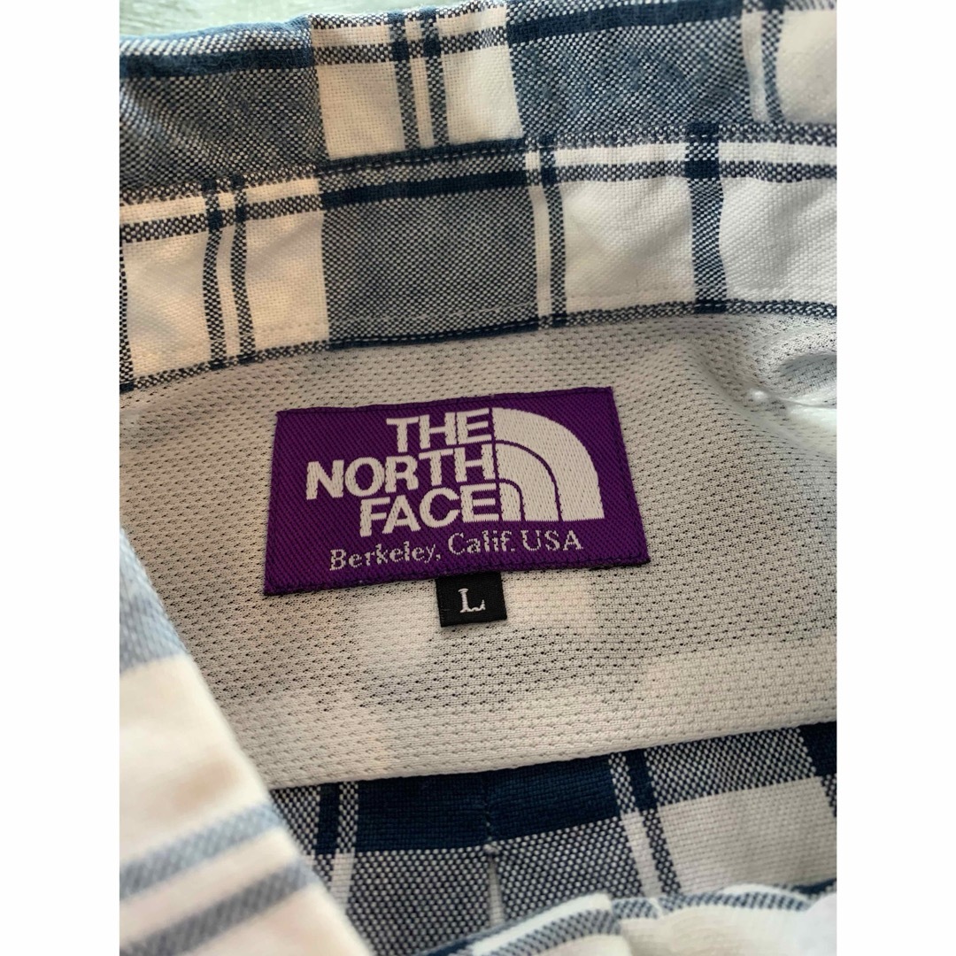 THE NORTH FACE(ザノースフェイス)のノースフェイスパープルレーベル長袖ボタンダウンシャツ チェック NT3505N  メンズのトップス(シャツ)の商品写真