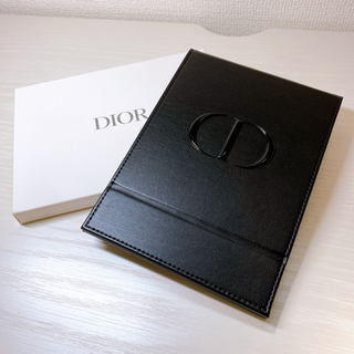 クリスチャンディオール(Christian Dior)の【新品未使用】ディオール dior ブラック スタンドミラー 鏡 ノベルティ(ノベルティグッズ)