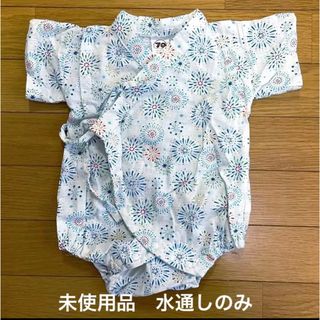 アカチャンホンポ(アカチャンホンポ)の甚平 浴衣 ロンパース 70cm 花火 お祭り(甚平/浴衣)