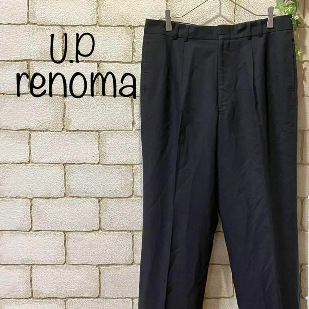 U.P renoma(ユーピーレノマ)の◆U.P renomaレノマ◆メンズ　ツータックスラックス　夏用　AD-122 メンズのパンツ(スラックス)の商品写真