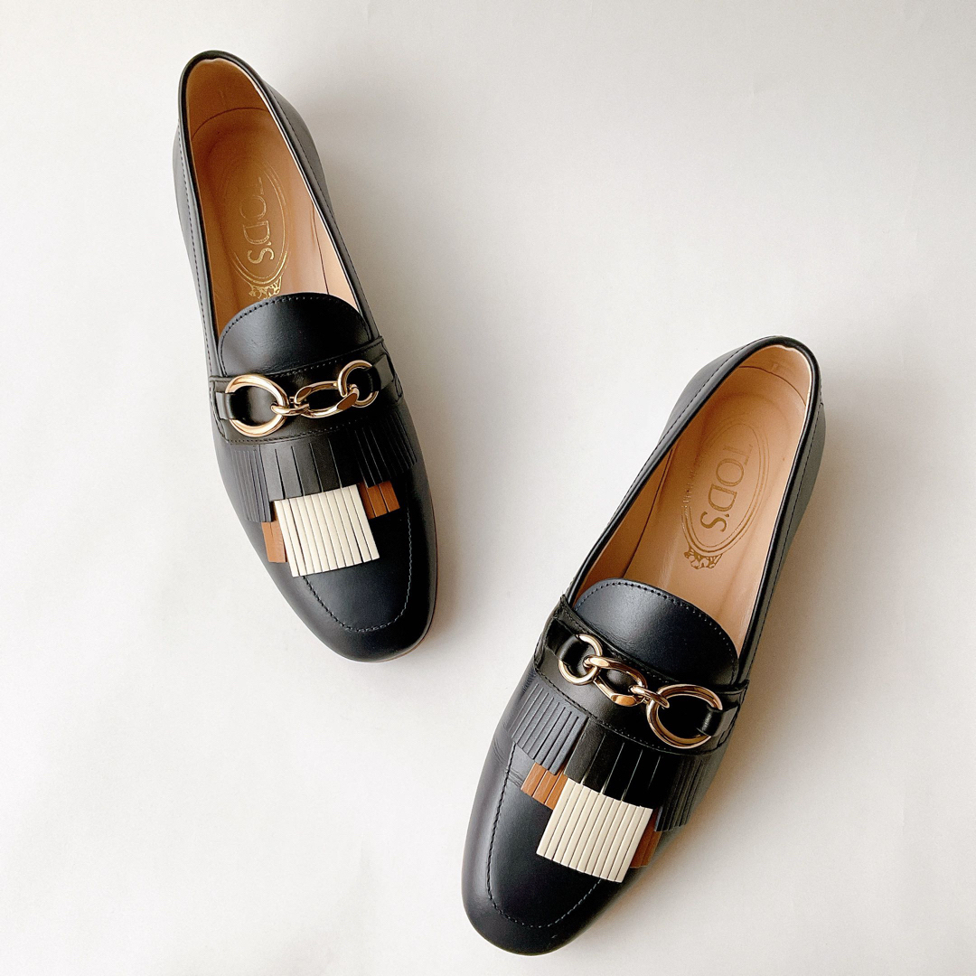 TOD'S - 【美品】Tod's ローファー◇36.5 23.5cm トッズ フラット ...