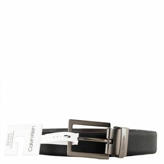 カルバンクライン(Calvin Klein)のベルト カルバンクライン 11CK010023 ブラック×ダークブラウン(ベルト)