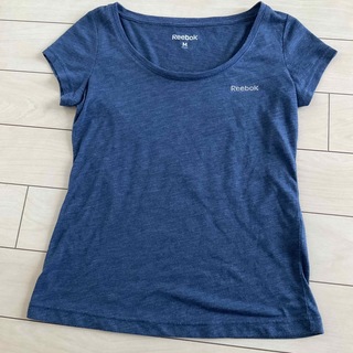 リーボック(Reebok)のReebok レディース　Tシャツ　運動用　青　Mサイズ　(トレーニング用品)