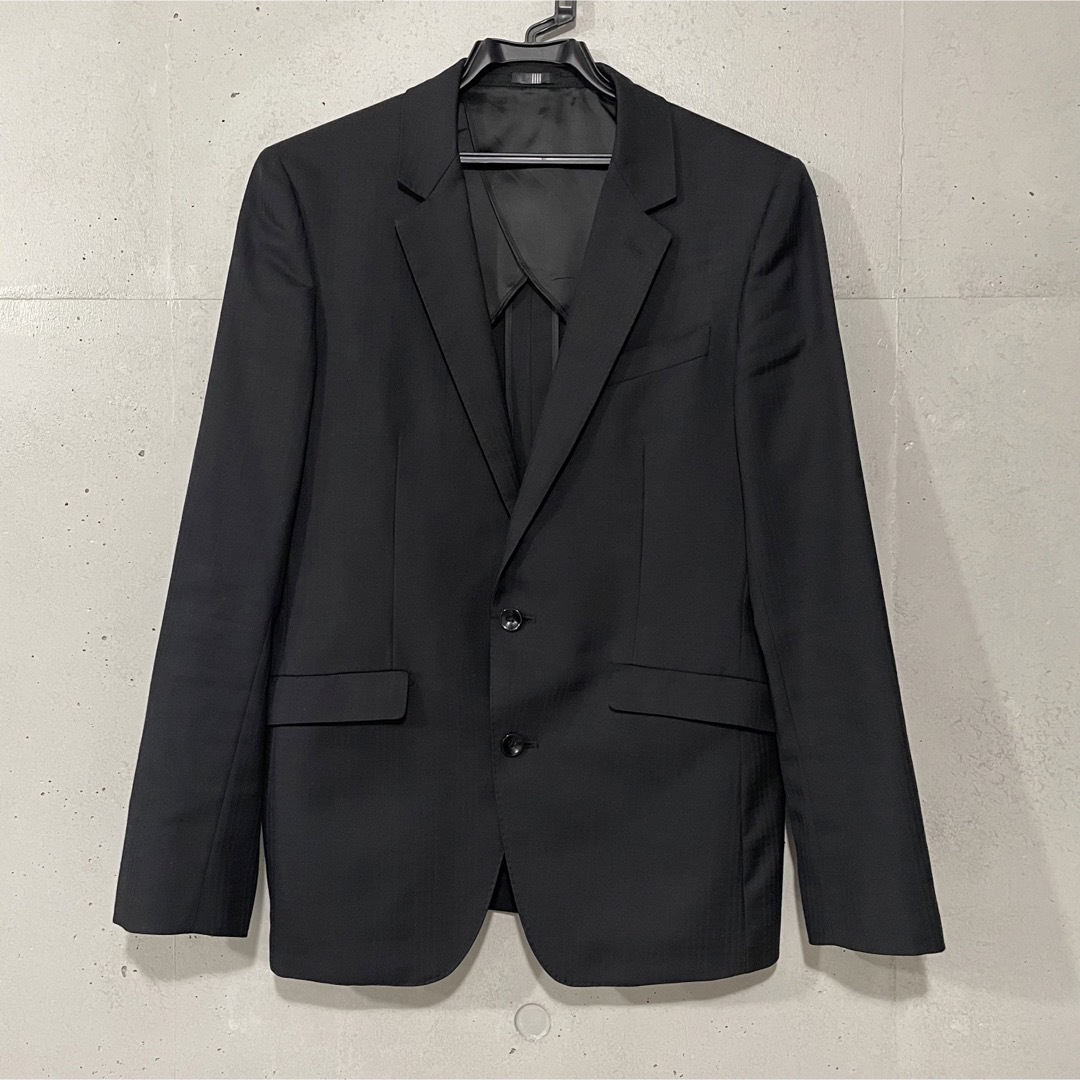 THE SUIT COMPANY(スーツカンパニー)のスーツセレクト 3ピース セットアップ 黒色 メンズのスーツ(セットアップ)の商品写真