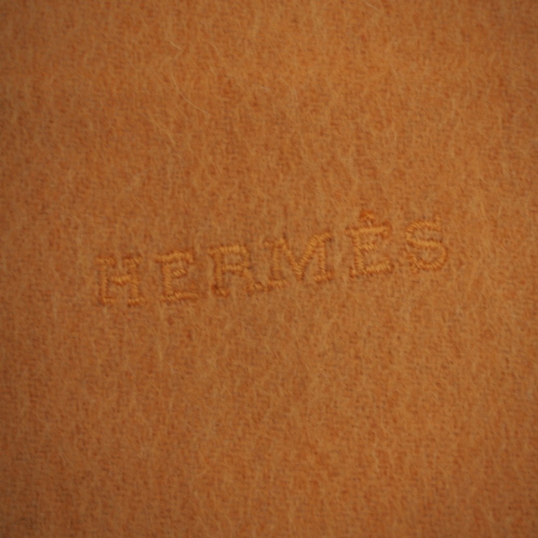 Hermes(エルメス)のエルメス HERMES マフラー
 オレンジ レディースのファッション小物(マフラー/ショール)の商品写真