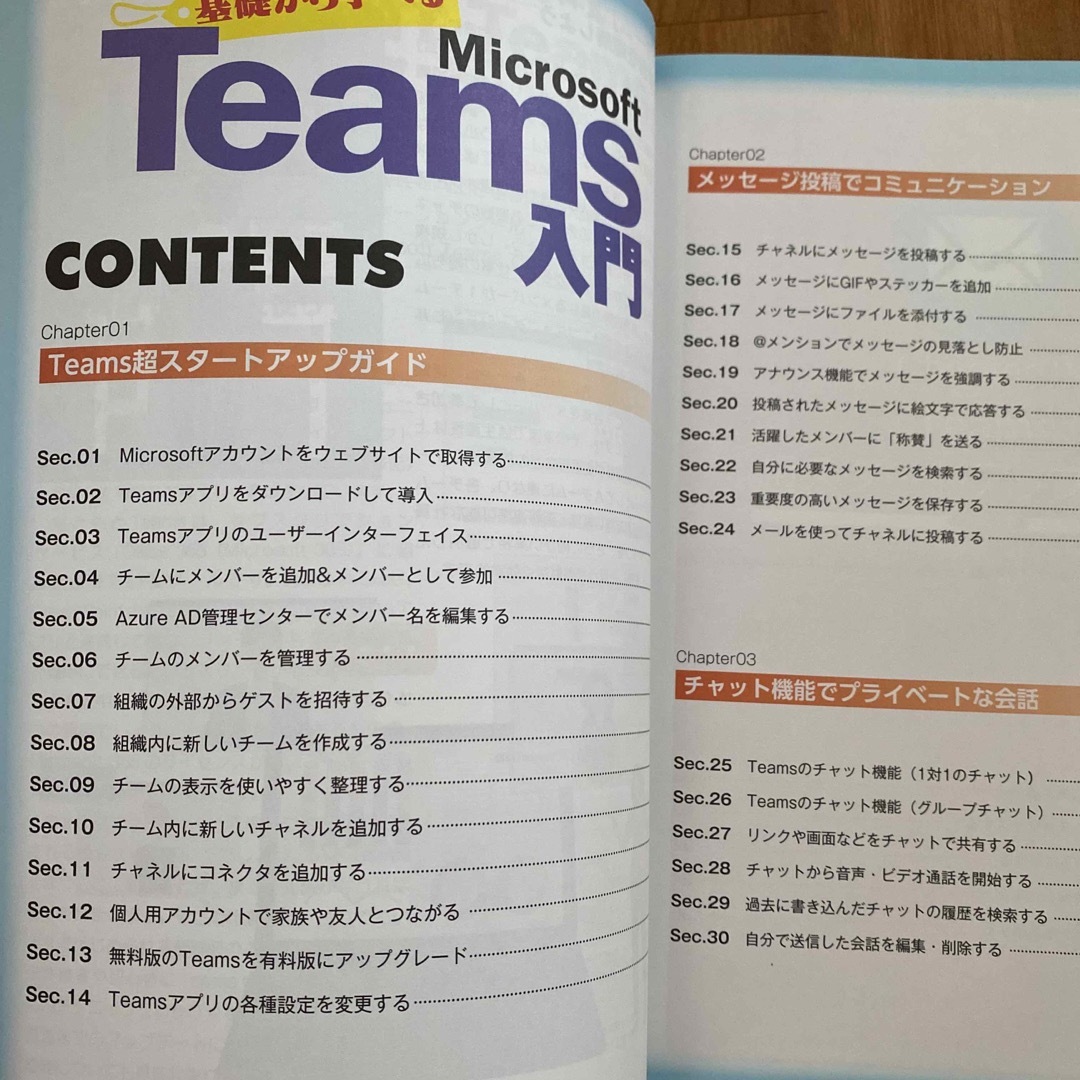 基礎から学べるＭｉｃｒｏｓｏｆｔ　Ｔｅａｍｓ入門 エンタメ/ホビーの本(コンピュータ/IT)の商品写真