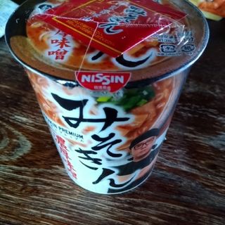 ニッシンショクヒン(日清食品)の※値下げ済　みそきん1個　カップラーメン(インスタント食品)