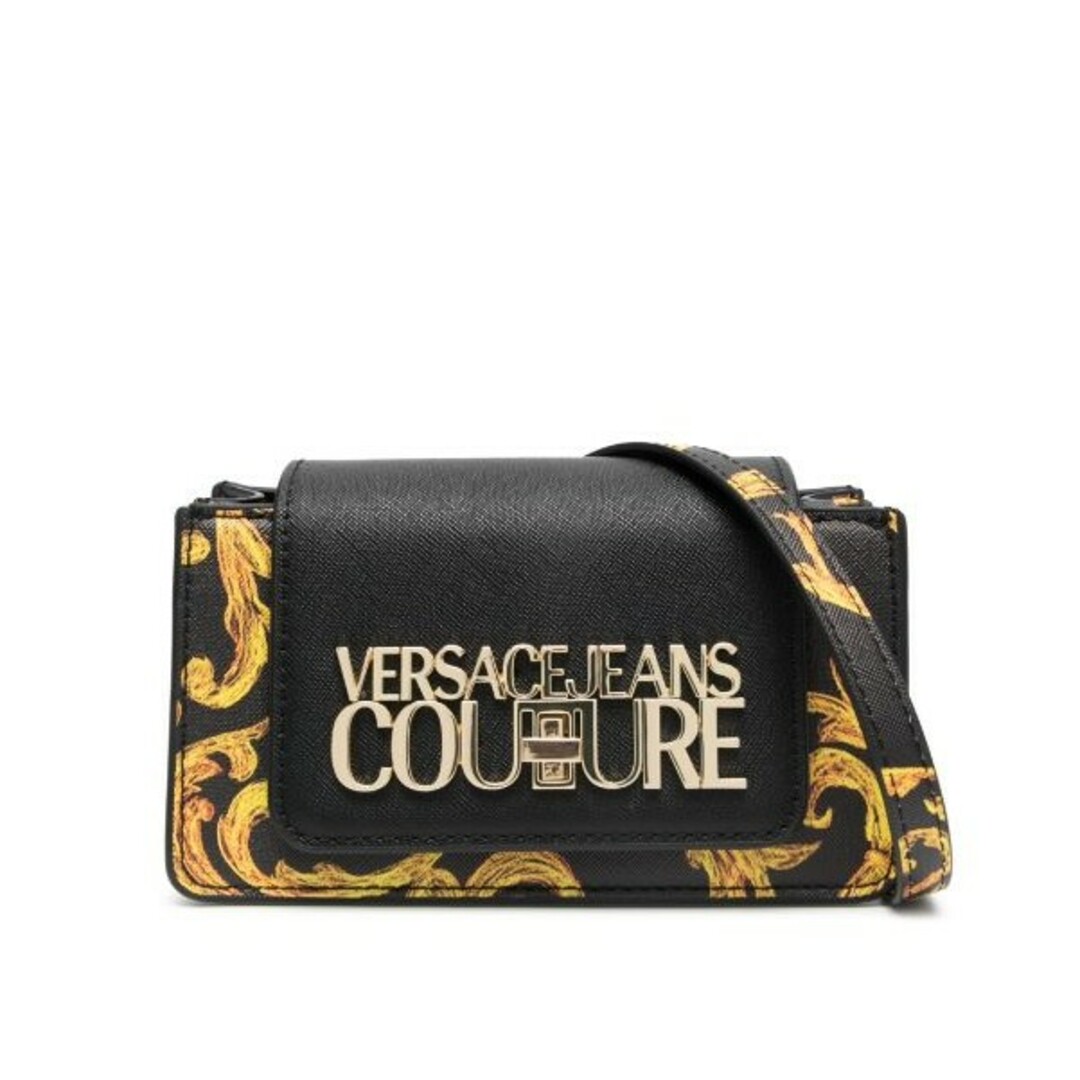 VERSACE JEANS COUTURE ショルダーバッグ ブラック バロック