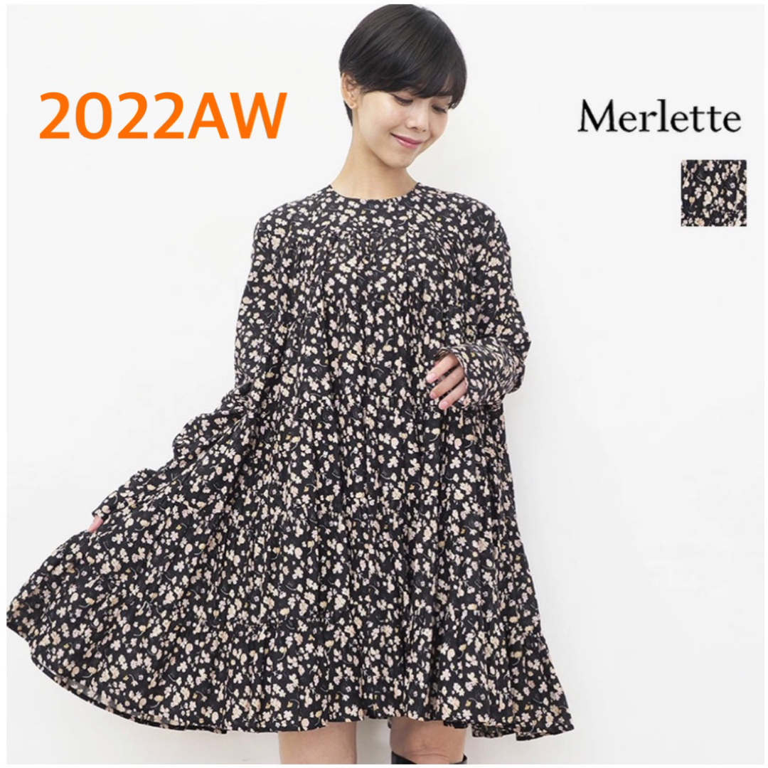 Merlette(マーレット)のMerlette Soliman ドレス⭐︎2022AWシーズン♬ レディースのワンピース(ひざ丈ワンピース)の商品写真