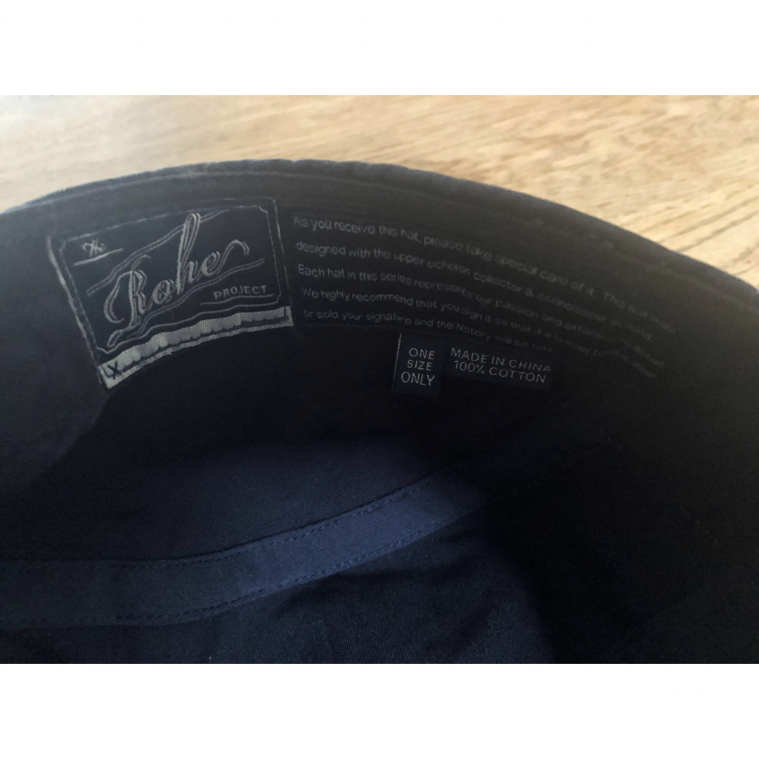 POLO RALPH LAUREN(ポロラルフローレン)の希少 Rohe project P-Wing hat cap キャップ POLO メンズの帽子(キャップ)の商品写真