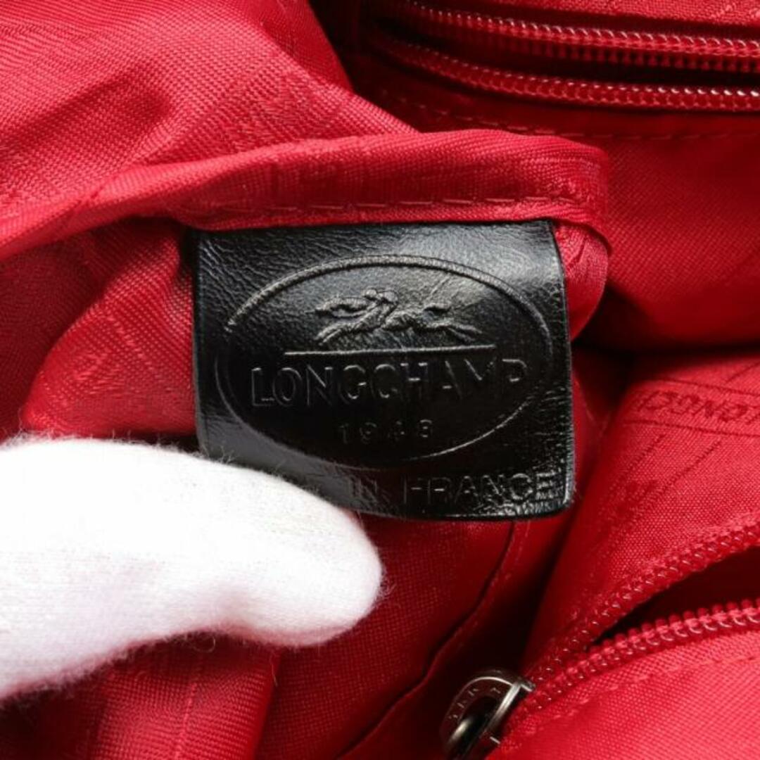 LONGCHAMP(ロンシャン)のレジェンド ハンドバッグ ミニボストンバッグ エナメルレザー ブラック レディースのバッグ(ハンドバッグ)の商品写真