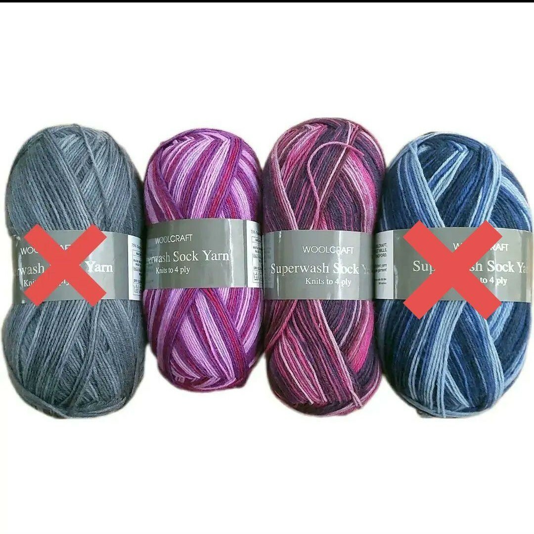 Woolcraft ウールクラフト スーパーウォッシュソックヤーン 毛糸