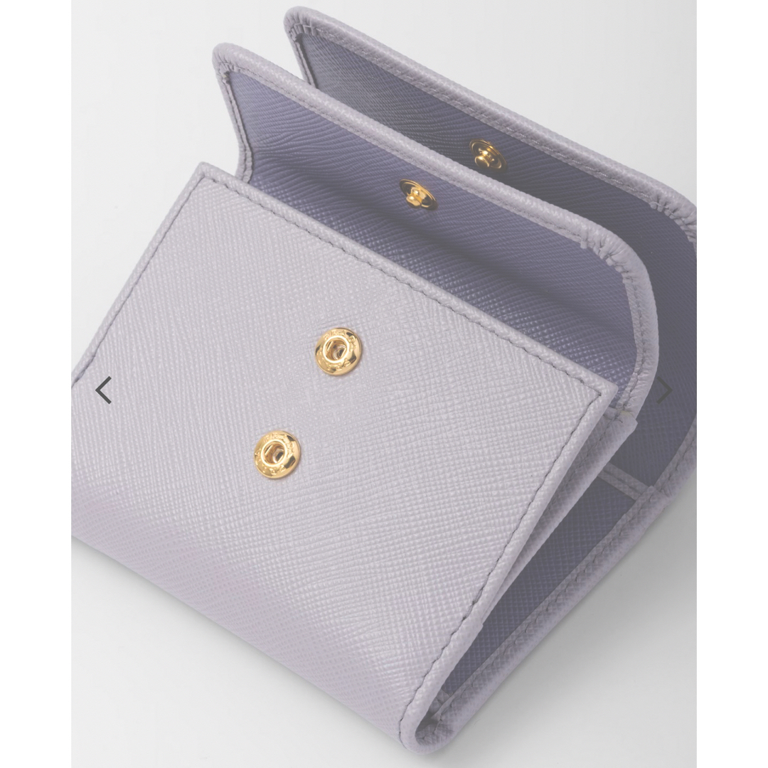 PRADA - PRADA プラダ サフィアーノ マルチカラー 財布 パープル 新品